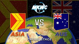 [MKWC 2026] Asia vs Australia | Mario Kart Wii World Cup 2026 Group Stage | Casters: byosh, Vinny @MarioKartCentralWii