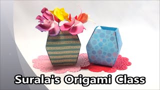 折り紙で作る花瓶 フラワーベースの折り方6選 Handful ハンドフル