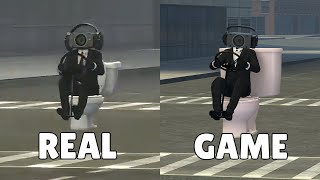 SKIBIDI TOILET EPISODES: REAL VS GAME in Garry's Mod! COMPILATION 1!