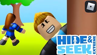 Playing Extreme Hide and Seek in Roblox