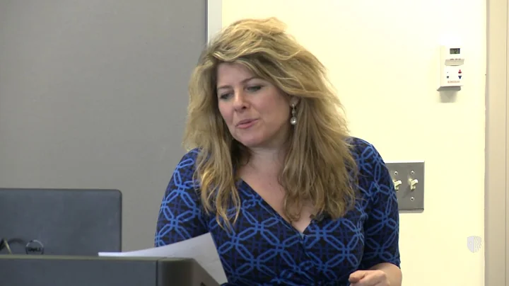 Naomi Wolf, “The Pitch” workshop, presented by the College of Arts and Sciences