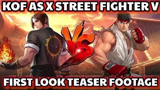 The King Of Fighters Allstar X Street Fighter V Collab Teaser Footage