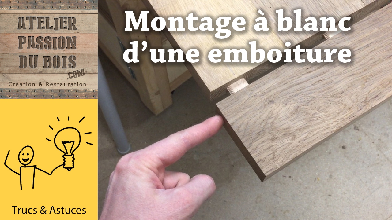 Truc & Astuce Montage à blanc d'une emboiture / alèse sur un plateau — free download