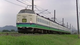 485系新潟車T13編成 いなほ85号(9085M)@2014.8.13