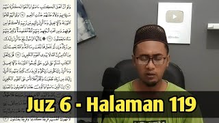 Halaman 119 | Juz 6 | Nada Smith | Surah Al Maidah 65-70