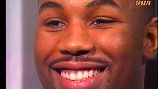 Lennox Lewis Interview Dec 1991 - after Tyrell Biggs fight