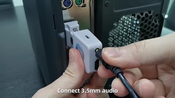 How to use the VGA to HDMI converter MiniVH video tutorial