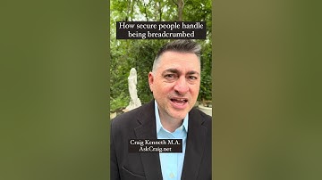 How Do Secure People Handle Being Breadcrumbed?