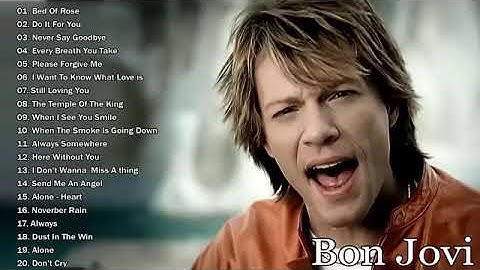 SLOW ROCK 80S 90S 🔥 Guns & Roses, Bon Jovi, Def Leppard, Aerosmith, White Lion 🔥 NON STOP PLAYLIST