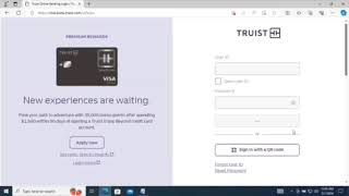 Truist Bank log Sites and webPages M