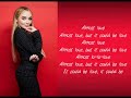 Sabrina Carpenter - Almost Love (Lyrics)