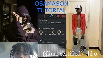 HOW TO MAKE AN OSAMASON TYPE BEAT (Just Score It, Nothing, 1300)