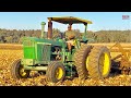 JOHN DEERE 5020 Tractor Working on Fall Tillage