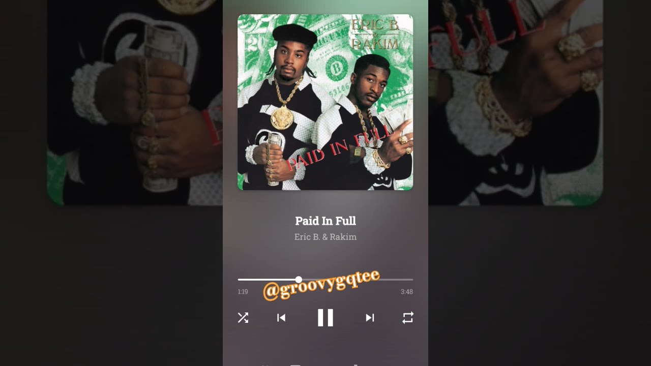 Eric B & Rakim - Paid In Full - 洋楽