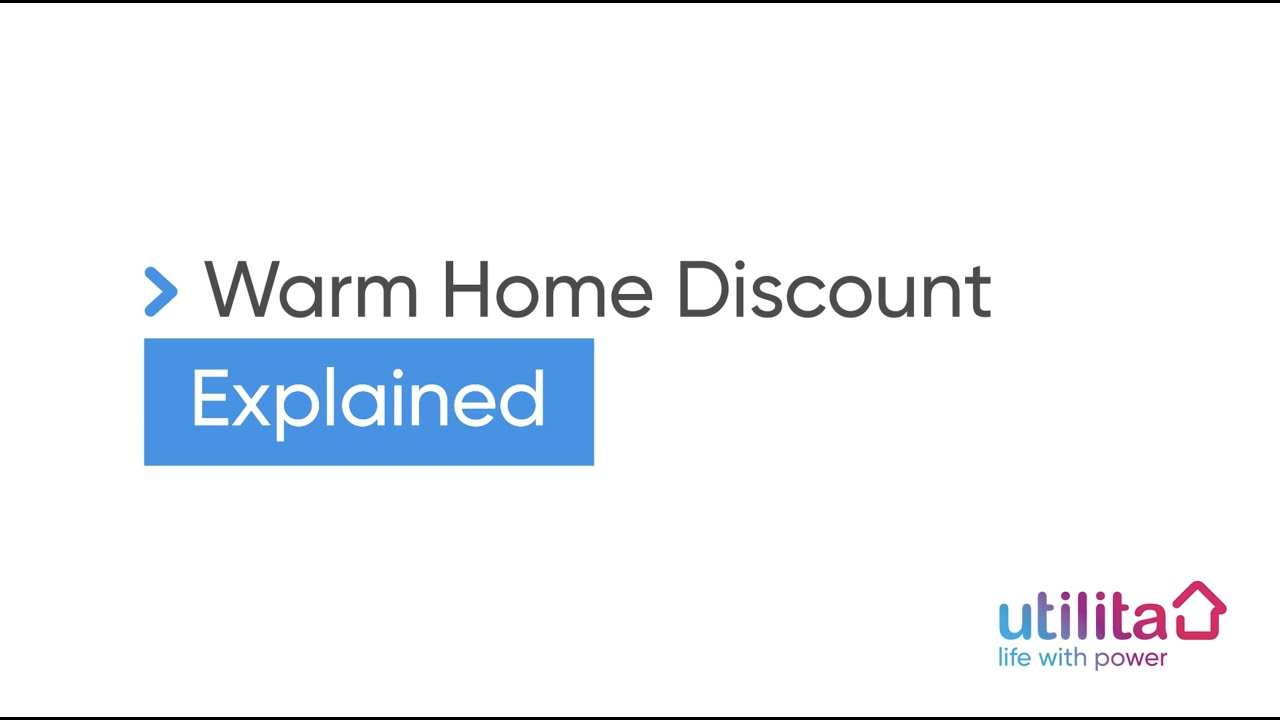 Warm Home Discount Explained YouTube