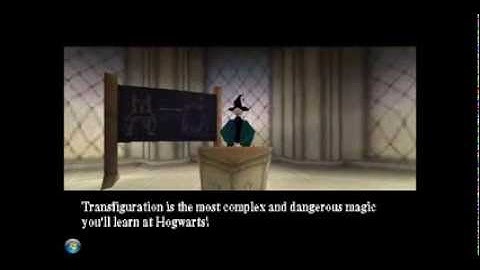 HP1 PS1 Full In-Game Experience Part 10 Curses in the Dungeons & Transfiguration Class