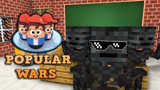 Monster School : POPULAR WARS CHALLENGE - Minecraft Animation Monster School : POPULAR WARS CHALLENGE - Minecraft Animation