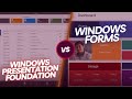 🥊WPF 🆚 Windows Forms🥊 #programming #windows #.net #wpf #csharp
