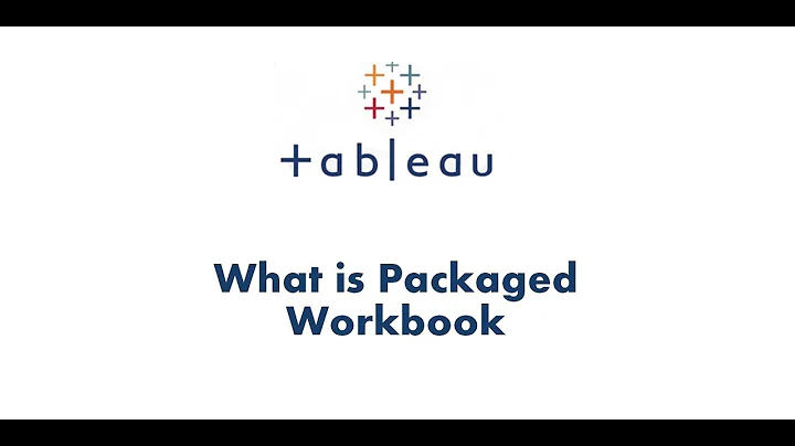 Tableau Tutorial 56 | What is Tableau Packaged Workbook and Why you should create it