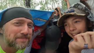 Вело поход ягода дождь град