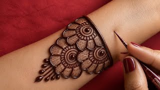 Very Very Easy Arabic Mehndi Design||Mehandi Design New Simple||Easy Arabic Mehndi Design||Mehndi