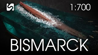 『BISMARCK』The sinking of the Battleship Bismarck 1/700 / S Resin Art