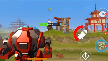 Rocket Royale BATTLEMECH EVENT IN SAKURA GARDEN NEW UPDATE MAP - Android Gameplay #605