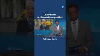 Ukraine Justizminister Wegen Korruptionsskandal Suspendiert