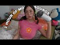 Asmr 1 hour of cozy mouth sounds wet  dry slow  fast looped  no talking