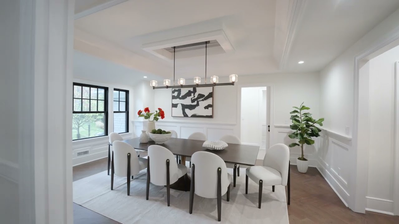 NJ Luxury Home For Sale: Nantucket Design Meets Modern Short Hills Sophistication.