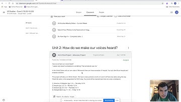 Opening Your Unit 2 Final Project
