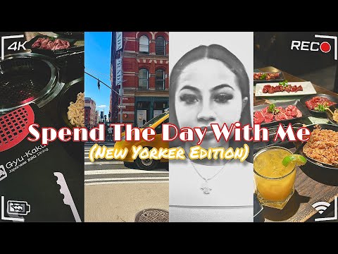 REALISTIC DAY IN MY LIFE *NEW YORKER* ( PASSPORT PICTURE + OUT TO EAT ALONE + MINI Q&A ETC)