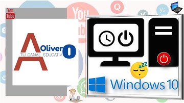 Como Programar apagado automático de mi PC en Windows 10