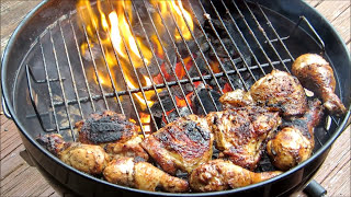 How To Make BBQ Grilled Chicken  Grilled Roadside Chicken Recipe  Weber Grill