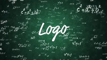 771 -  School Logo Reveal animations kids teacher math animation intro