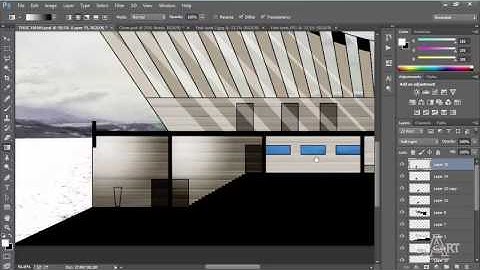 Thực hành 3ds Max - Bài 89 Tạo hiệu ứng chiều sâu và cắt ghép đối tượng trong 3Dsmax