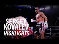 Sergey "Krusher" Kovalev Highlights I Сергей Ковалёв - Вечно Молодой