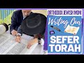 Writing our SEFER TORAH | We Are Getting a New TORAH! | Orthodox Jewish Mom (Jar of Fireflies)