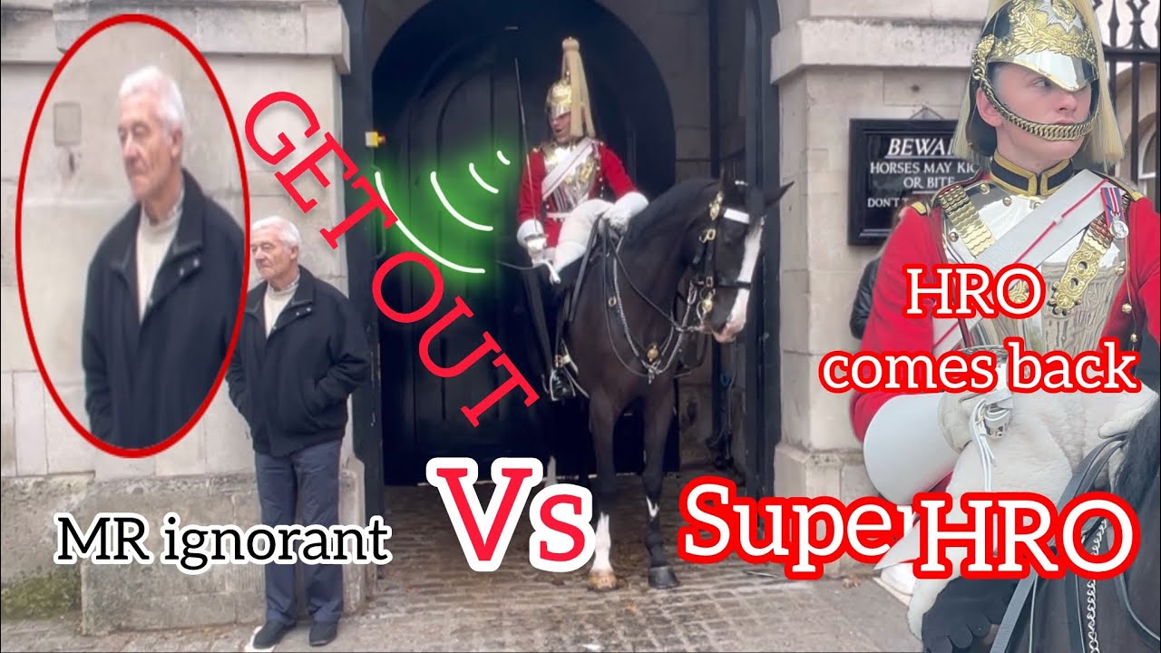 The first time HRO yelled loudly at a rule breaker when he was angry (it was so nice to hear😁)