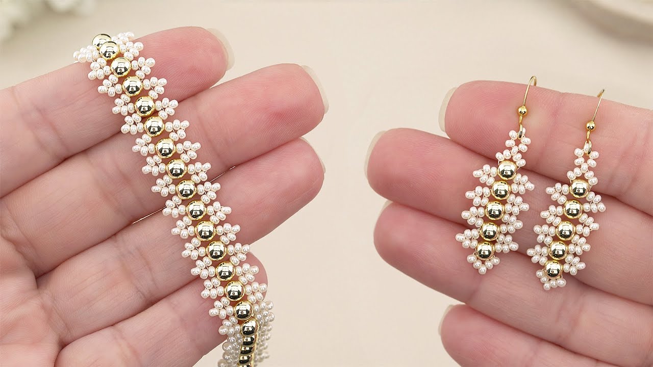 Мастер-класс по изготовлению браслета и сережек из гематита своими руками