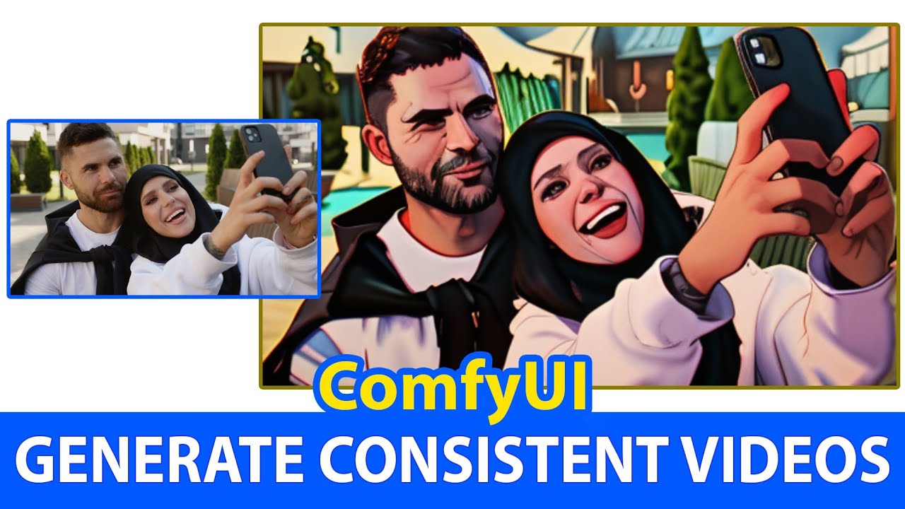 ComfyUI - Create Consistent & Smooth Animation (Vid2Vid)