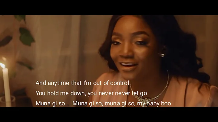 Chiké ft. Simi "Running to you" (Video Lyrics)