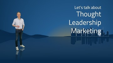 Thought Leadership Marketing