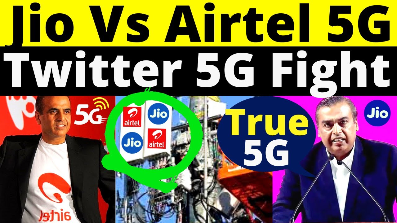 Jio Vs Airtel Vs Vi Twitter 5G Fight | Jio Vs Airtel Vs Vi 5G ...