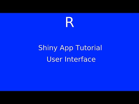 User Interface[shiny r tutorial]