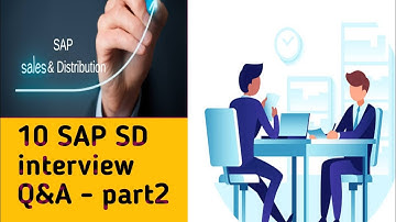 SAP S&D interview questions and answers | Part-2