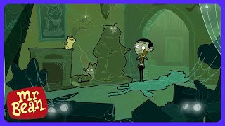 Mr. Bean - Red de Teddy uit het Spookhuis! 🏚️ | Kinderen tekenfilm | WildBrain Kinderen