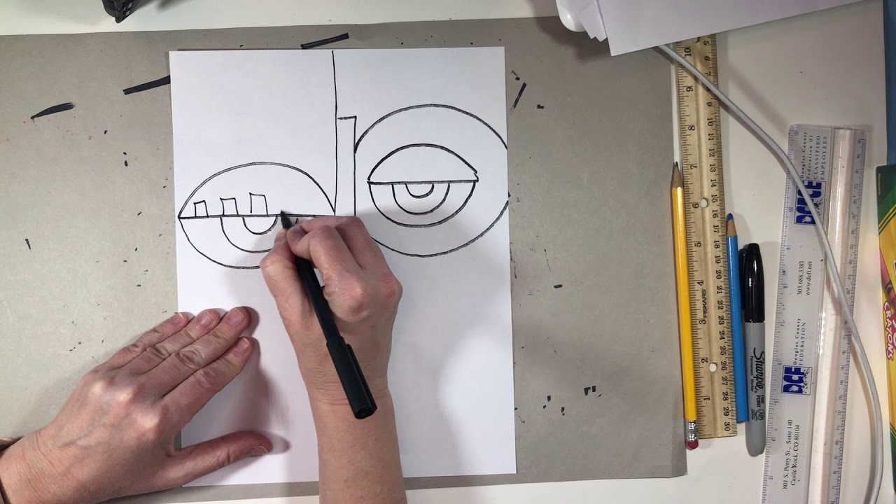 Sandra Silberzweig Portraits Day 1 - Drawing