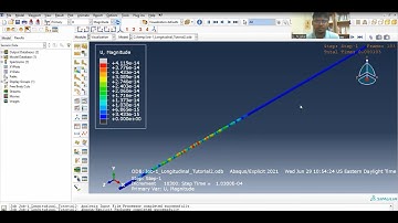 Wave Propagation Modeling: Longitudinal/P-Wave in Steel Wire/Pipe using ABAQUS (1st)