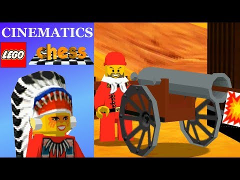 Lego Chess - All Western Capture Cutscenes